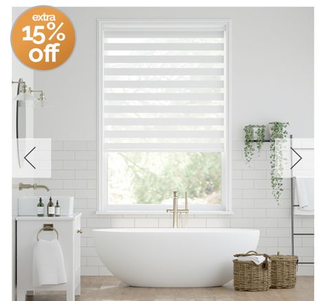 Blinds For Bathroom Windows, White Roller Blinds, Grey And White Bathroom, Newport House, Beautiful Blinds, Grey Blinds, Bathroom Window Treatments, Bathroom Blinds, Night Blinds