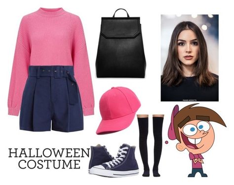 "Timmy Turner" by fashionaddictellie ❤ liked on Polyvore featuring Miss Selfridge, Sea, New York, Converse, Sacai, CHARLES & KEITH, Halloween, halloweencostume and halloweenDiY Steven And Connie Costume, Timmy Turner Halloween Costume, Trixie Timmy Turner Costume, Timmy Turner Costume, Couple Halloween Costumes Timmy Turner And Trixie, Mordecai And Margaret Costume, Timmy Turner, Comic Con Costumes, The Fairly Oddparents