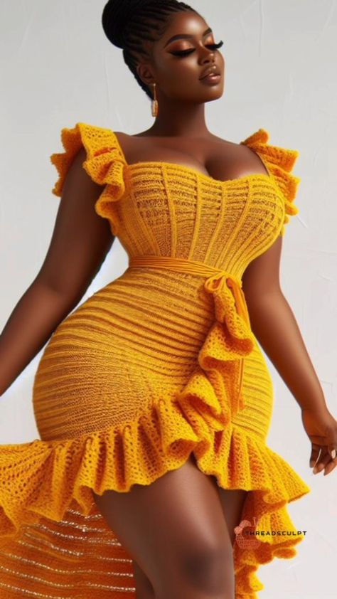 Crochet Corset Dress, Crochet Dress Outfits, Pattern Clothes, Mode Crochet, Crochet Size, African Fashion Women Clothing, Swag Outfits For Girls, Crochet Dress Pattern, Crochet Clothes Patterns