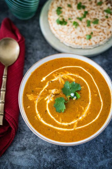 Chicken Tikka Masala Soup - Divalicious Recipes Chicken Tikka Masala Soup, Tikka Masala Soup, Popular Dishes, Low Carb Soup, Chicken Tikka Masala, Chicken Tikka, Tikka Masala, Chicken Chili, Gluten Free Chicken