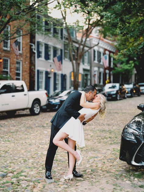 Old Town Alexandria Photoshoot, Old Town Engagement Photos, Old Town Alexandria Engagement Photos, Small Town Engagement Photos, Virginia Engagement Photos, Blossom Photography, Bar Photos, Old Town Alexandria, Engagement Pictures Poses