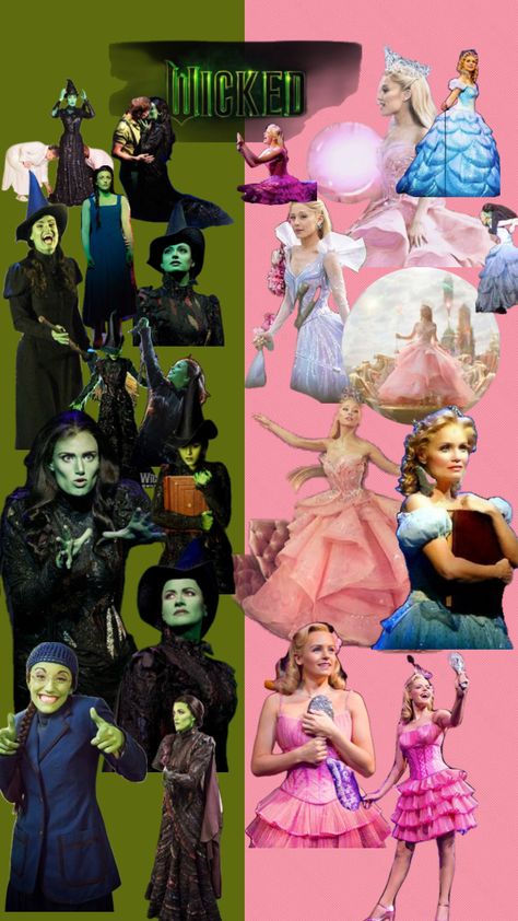 #Wicked #broadway #galinda #elphaba #pink #green #thisorthat #hamilton #&juliet #dearevenhanson #mamamia #meangirls Elphaba Costume, Wicked Witch Costume, Wicked Broadway, Wicked Book, Broadway Wicked, Wicked Costumes, Elphaba And Glinda, Wicked Musical, Glinda The Good Witch