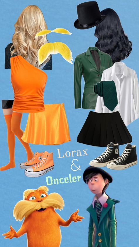 #lorax Lorax Characters, Dr Seuss Lorax, Lorax Party, Characters Costumes, The Lorax, Dr Seuss, Character Costumes, Halloween Costumes, Halloween