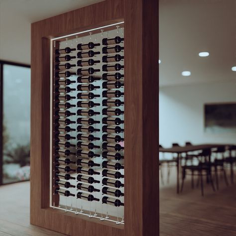 Introducing the Cable Wine Racks by Wine Stash. Transform your wine storage with our sleek and modern range of wine racks! 🍷✨ Perfect for showcasing your favorite bottles, our cable wine racks combine functionality with contemporary design. Whether you’re a seasoned collector or just starting your wine journey, these racks are the ultimate addition to any space. 🏡🍇 ✨ Key Features: - Space-saving and stylish - Durable and secure - Easy to install Get ready to elevate your wine display game!... Wine Rack Backlight, Wine Rack On Console Table, Diagonal Wine Cabinet, Wine Rack Boho, Server With Wine Rack Dining Room, Tall Narrow Wine Fridge, Built In Bar With Wine Fridge And Wine Holder, Mesh Wine Rack, Liebherr Wine Fridge