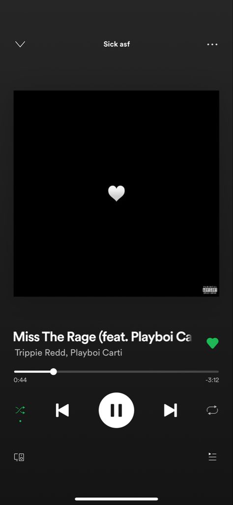 spotify screenshot Miss The Rage Wallpaper, Rage Wallpaper, I Miss The Rage, Audio, Songs, Music, Quick Saves