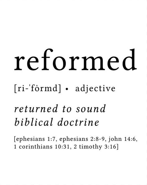 Reformed Theology Quotes, Five Solas, Reformed Quotes, 5 Solas, Fruits Of The Spirit, Reformed Theology, Soli Deo Gloria, Word Definitions, Fruit Of The Spirit