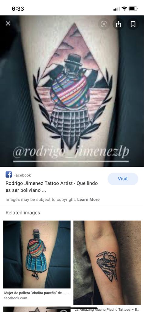 Bolivia Tattoo Ideas, Ecuadorian Tattoo, Ecuador Tattoo Ideas, Chilean Tattoo, Peruvian Tattoo Ideas, Ecuador Tattoo, Bolivia Flag, Flag Tattoo, Awesome Tattoos