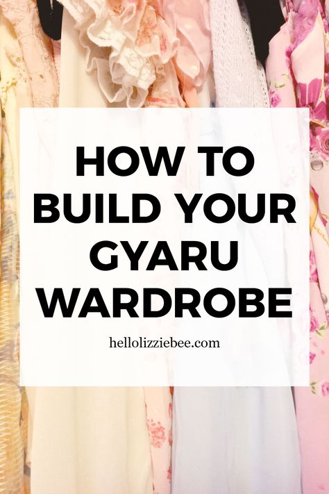 Advice on How to Build Your Gyaru Wardrobe - Hello Lizzie Bee Where To Find Gyaru Clothes, How To Be A Gyaru, Gyaru Essentials, Where To Buy Gyaru Clothes, Gyaru Wardrobe, Gyaru Outfit Ideas, Gyaru Accessories, Gyaru Clothing, Japanese Wardrobe