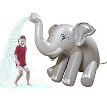 Play Sprinklers, Elephant Party, Summer Fun For Kids, Elephant Trunk, Giant Inflatable, Water Balloons, Inflatable Pool, Water Toys, Outdoor Play