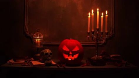 Fireplace Halloween, Gothic Fireplace, Halloween Witchcraft, Get In The Mood, Spirit World, Spiritual Healer, Deep Sleep, Spooky Halloween, Pumpkin Carving