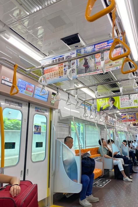 Japanese Train Aesthetic, Japan Train Aesthetic, Japan Metro, Japan Subway, Japanese Subway, Japanese Core, Train Japan, Tokyo Metro, Japan Core