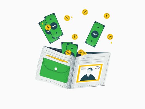 Crypto Illustration, Flat Illustration Design, To Do App, Money Illustration, App Illustration, Content Video, Drawing Tutorial Face, Money Design, Educational Content