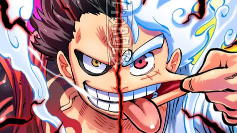 Luffy Gear 6, Gear5 Luffy, Charizard Art, Cowboy Bebop Wallpapers, Luffy Gear 4, Earth Drawings, One Piece World, All Anime Characters, One Piece Cartoon