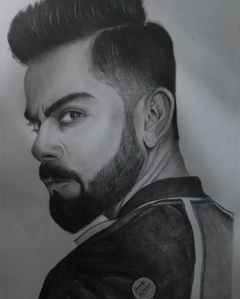 Portrait Easy Sketch, Pencil Sketches Virat Kholi, Virat Kohli Art Sketch, Virat Kohli Portrait Sketch, Virat Kohli Sketch Pencil Easy, Virat Kholi Sketches, Virat Kohli Drawing Easy, Virat Kohli Sketch Pencil, Virat Kohli Cartoon