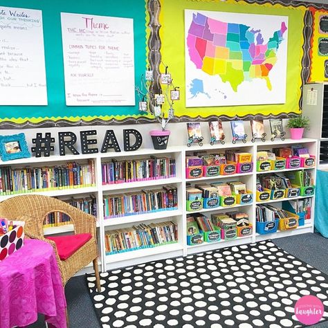 Classroom Library Organization, Mommy Ideas, Classroom Pictures, Classroom Tour, Class Library, Library Organization, Bilingual Classroom, 5th Grade Classroom, Book Baskets