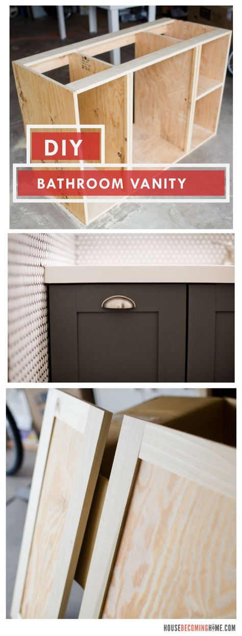 Diy Shoe Cabinet, Simple Bathroom Vanity, Diy Bathroom Vanity Plans, Shaker Bathroom Vanity, 42 Inch Bathroom Vanity, Cheap Bathroom Vanities, Bathroom Cabinets Diy, Diy Bathroom Vanity, Furniture Website