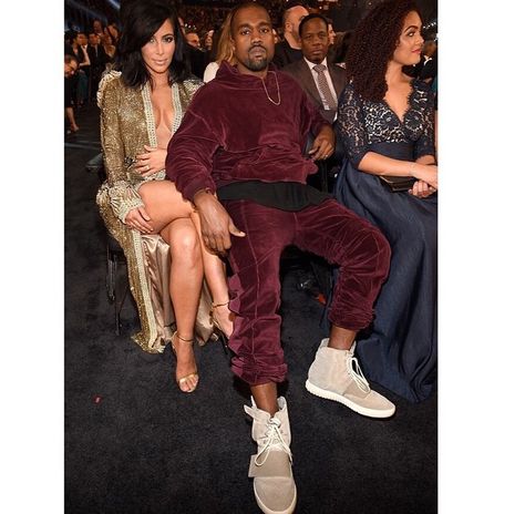 . Grammys 2015, Kanye Fashion, Grammy Dresses, Kanye West Style, Kanye West And Kim, Kim Kardashian Kanye West, Power Couples, Kim And Kanye, Kim Kardashian And Kanye