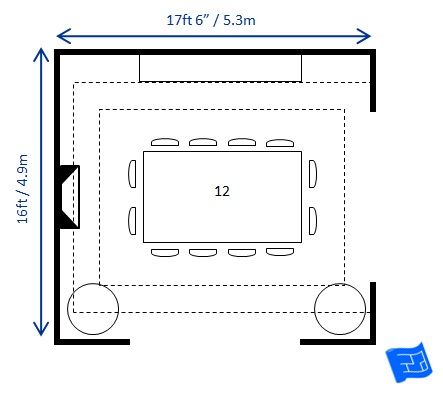 Does your dining room size work with the dimensions of your dining table and other furniture? Large Dining Room Table, Dining Room Layout, Table For 12, Dining Furniture Makeover, Rustic Dining Furniture, Dining Room Floor, 6 Seater Dining Table, Dining Room Dimensions, Table Room