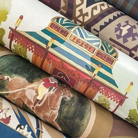 Mulberry Home on Instagram: "Mulberry Home Icons wallpaper includes 11 fabulous patterns including much loved, cherished designs and new introductions perfect for town and country.

#Mulberryhome #interiordesign #wallpaper @GPJBaker @LeeJofa" Mulberry Home, Home Icon, Town And Country, Wallpapers, Interior Design, Pattern, On Instagram, Instagram, Design