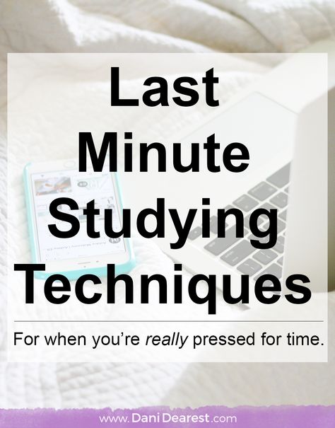 Final exams are nearly upon us. With papers, projects, and presentations piling up (say that 3 times fast!) sometimes life gets in the way and studying for exams is put as a last priority. I totally have been there, more Last Minute Chemistry Study Tips, Last Minute Studying, Last Minute Study, Memorization Techniques, College Exams, How To Study Physics, Effective Study Tips, Exams Tips, Study Techniques