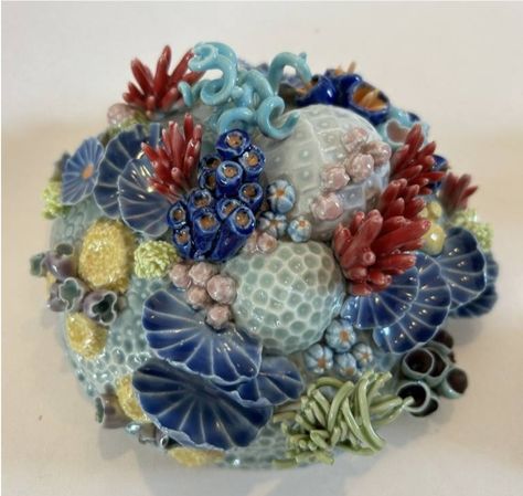 Coral Ceramics, Clay Coral Reef, Ocean Ceramics, Ceramics Nature, Ceramic Coral Reefs, Clay Coral, Coral Clay, Yellena James, Ceramic Coral