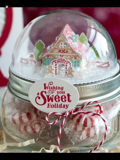 Gingerbread House In A Jar, Chirstmas Decor, Canning Jar, Holiday Pins, Mason Jar Gifts, Pin Ups, House Inside, Paper Scissors, Papertrey Ink