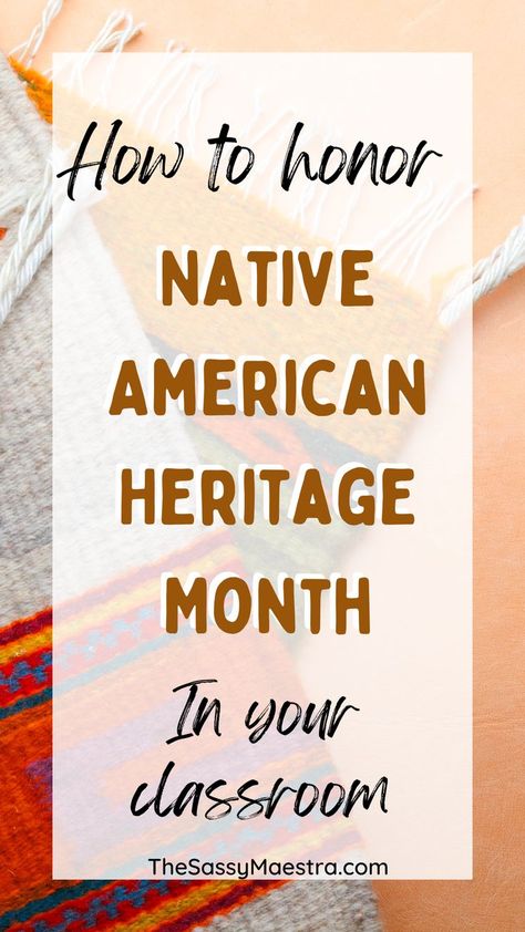 November is Native American Heritage Month in the USA. How can we honor the month in a culturally responsive way? This blog post covers the dos and don'ts of celebrating and includes links to resources you can use in your own classroom, in both English & Spanish. Activities For Elementary Students, Elementary Social Study, Native American Regalia, Native American Heritage Month, Teacher's Blog, Teacher Toolbox, Dos And Don'ts, Reading Comprehension Passages, Dual Language