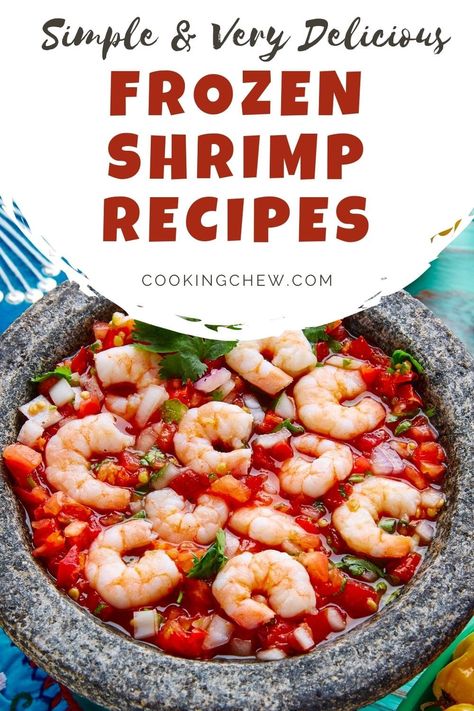 Frozen Pre Cooked Shrimp Recipes, Frozen Cooked Shrimp Recipes, Precooked Shrimp Recipes, Small Shrimp Recipes, Frozen Shrimp Recipes, Frozen Cooked Shrimp, Cooked Shrimp Recipes, Shrimp Appetizer Recipes, Coconut Curry Shrimp