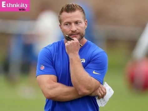 Sean McVay parents & wiki:-Sean McVay is a football coach from America. He works as the head coach of the team named Los Angeles Rams [...] Sean Mcvay, Coach Of The Year, Defensive Back, University Of Miami, Football Coach, Wide Receiver, Los Angeles Rams, A Football, National Football League