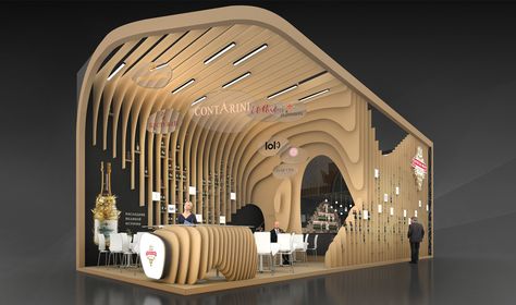 Booth Exhibition, Booth Designs, Exhibition Stall Design, Wine Stand, Exhibition Stall, Parametric Architecture, Kiosk Design, Stall Designs, Parametric Design