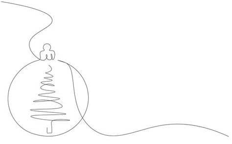 Line Art Drawings Christmas, Christmas Line Art Drawings, One Line Christmas Drawing, Christmas Line Drawings, Cute Christmas Doodles, Line Drawing Christmas, Christmas Line Art, Line Art Christmas, Line Drawing Images