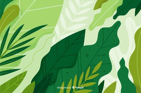 Fondo dibujado a mano vegetación abstracta | Premium Vector #Freepik #vector #fondo #floral #abstracto #mano Compost Packaging, Corporate Memphis, Freepik Illustration, Motif Arabesque, School Murals, Background Floral, Plant Vector, Abstract Hand, Hand Drawn Vector Illustrations