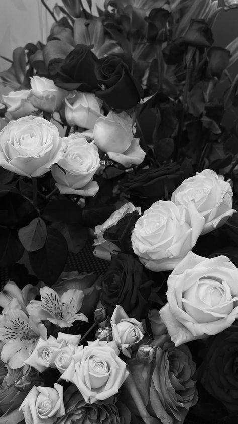 Widget Pics, Phone Widget, Gothic Wallpaper, Wallpaper Doodle, Black And White Flowers, Gray Aesthetic, Wallpaper Black, Black And White Wallpaper, Black And White Aesthetic