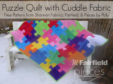 Quilt Patterns Easy Squares, Cuddle Corner, Puzzle Quilt, Star Quilt Blocks, Quilt Block Pattern, Diy Quilt, Quilting For Beginners, Puzzle Piece, Free Quilting