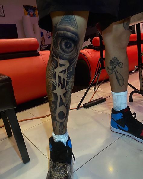 #tattoo#chrisbrown#legtattoo Asthetic Picture Money, Royalty Tattoo, African Warrior Tattoos, Chris Brown Art, Brown Tattoo, Leg Sleeve Tattoos, Brown Aesthetics, Leg Tattoo Ideas, Black Men Tattoos