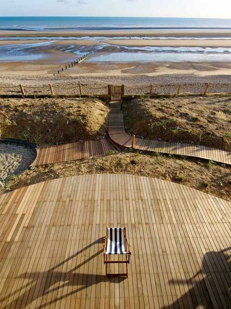 x Ill Wait, Viewing Deck, Board Walk, Wooden Path, Wooden Tiles, Beach Path, Dream Place, Modern Beach House, Modern Beach