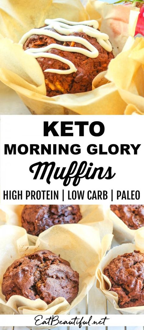 Eat Beautiful, Glory Muffins, Morning Glory Muffins, Low Carb Low Fat Recipes, Baking Powder Uses, Low Carb Muffins, Boiled Egg Diet Plan, Baking Soda Beauty Uses, Diet Recipes Easy