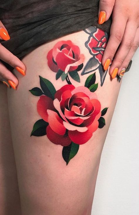 Tatuaje A Color, Tattoo Designs For Men, Rose Tattoo Design, Tattoo Feminina, Tattoo Designs And Meanings, Best Tattoo Designs, Cover Up Tattoos, Flower Tattoo Designs, Tattoo Designs For Women