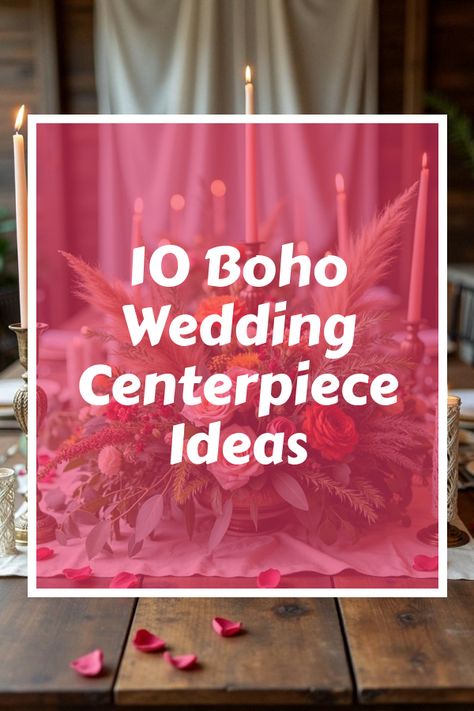 Did you know that a boho wedding centerpiece can transform your event into a dreamy wonderland? Dive into our gallery of 20 stunning photos that showcase the magic of bohemian decor ideas. Discover how unique arrangements, pretty pampas, and rustic charm create an unforgettable vibe. Unlock inspiration for your perfect day! Bohemian Wedding Shower Ideas, Doily Centerpiece Wedding, Boho Theme Table Decor, Boho Wedding Reception Table Decor, Wildflower Table Centerpieces, Pampas Grass Centerpiece Wedding Ideas, Coral Wedding Centerpieces, Easy Wedding Decor, Pampas Wedding Decor