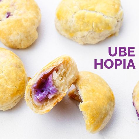 Ube Hopia, Ube Jam, Ube Halaya, Purple Yam, Easy Snack Recipes, Vegan Cookies, Easy Snacks, Pie Recipes, Yummy Snacks