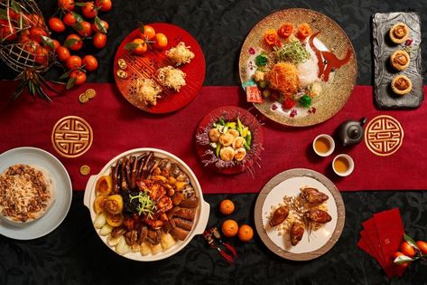 Chinese New Year Food, Chinese Dinner, Chinese New Year 2024, Sushi Cake, New Years Dinner, New Year's Cake, New Year's Food, Food Concept, Chinese Restaurant