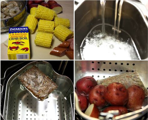 Mommy's Kitchen - Recipes From my Texas Kitchen: Low Country Shrimp Boil Butterball Turkey Fryer, Low Country Shrimp Boil, Turkey Fryer Recipes, Crab Boil Recipe, Low Country Boil Recipe, Deep Fryer Recipes, Shrimp And Crab Boil, Butterball Turkey, Turkey Fryer