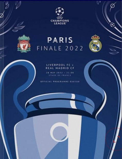 Champions League Poster, Real Madrid History, Real Madrid Champions League, Topps Football Cards, Southampton Fc, Liverpool Fans, Champions League Final, Sports Graphic Design, Football Program