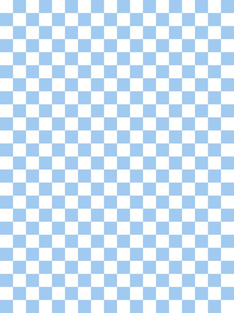 Small Checkered - White and Baby Blue Art Print by checkeredanddiamonds -  Small Checkered – White and Baby Blue Art Print by CheckeredAndDiamonds – X-Small Checkerboard Art, Cement Mosaic, Indie Pics, Nice Backgrounds, Checker Wallpaper, Baby Blue Wallpaper, Blue Art Print, Bedroom Wall Collage, Baby Blue Aesthetic