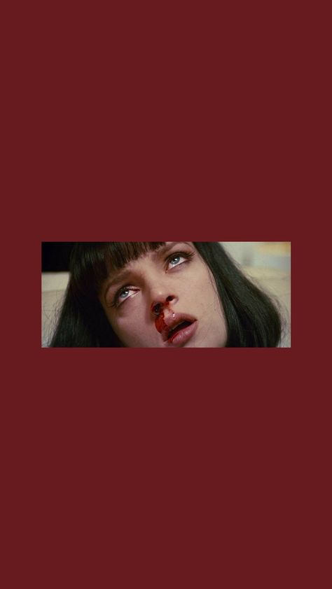 Mia Wallce Pulp Fiction Wallpaper Quentin Tarantino Pulp Fiction Nose Bleed, Mia Pulp Fiction Makeup, Quentin Tarantino Wallpaper, Quentin Tarantino Aesthetic, Pulp Fiction Wallpaper, Pulp Fiction Aesthetic, Pulp Fiction Uma Thurman, Uma Thurman Pulp Fiction, Pulp Fiction Mia