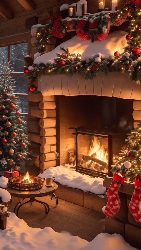 Christmas Fireplaces, Christmas Wallpaper Hd, Christmas Wallpaper Free, Christmas Tree Wallpaper, Merry Christmas Wallpaper, Merry Christmas Pictures, Christmas Wallpaper Backgrounds, Christmas Scenery, Xmas Wallpaper