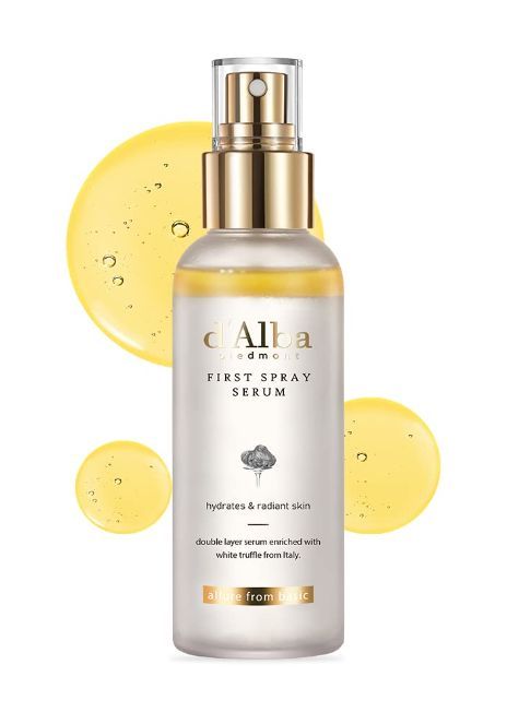 d'Alba Italian White Truffle First Spray Serum, Vegan Skin Care, Light-weight Face Moisturizer, Glow Serum for Radiant Skin, Non Comedogenic, All In One Mist, Korean Skin Care Best Moisturizer For Face, Moisturizer For Glowing Skin, Dry Skin Facial, Moisturizers For Dry Skin, Moisturizer For Combination Skin, Best Face Cream, Moisturizer For Face, Vegan Skin Care, Face Spray