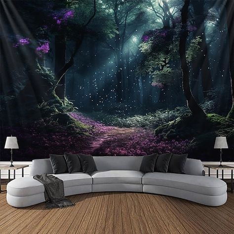 Theme:Novelty; Style:Modern; Material:Polyester; Features:Adorable,Machine wash; Listing Date:08/15/2023; Production mode:Self-produce; Special selected products:Clearance; Size:25251; Print Type:3D Print Purple Forest, Large Tapestry, Large Tapestries, Tapestry Wall Art, Wall Art Large, Living Room Decoration, Tapestry Wall, Art Large, Hanging Tapestry