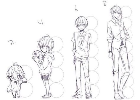 height-difference-how-to-draw-anime-boy-tutorial-black-and-white-pencil-sketch Anime Tutorial, Boy Drawing, 캐릭터 드로잉, Anatomy Drawing, Body Drawing, Anime Drawings Tutorials, Drawing Tutorials, Anime Boys, Anime Sketch