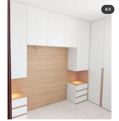 Over Bed Cupboards, Wardrobe Around Bed, Cama Closet, Small Bedroom Inspiration, Bed With Wardrobe, Bedroom Built Ins, Small Bedroom Interior, Clothes Wardrobe, Small Bedroom Storage